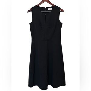 Calvin Klein | Fit and Flare Black Dress